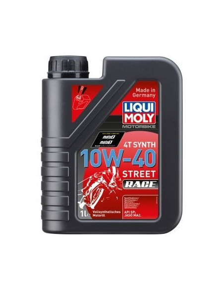 LIQUI-MOLY 10w-40 4t Synth Street Race 1L
