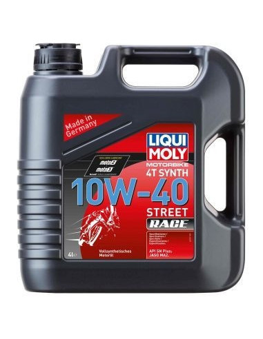 LIQUI-MOLY 10w-40 4t Synth Street Race 4L