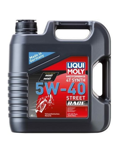 LIQUI-MOLY alyva 5w40 4T Synth Street Race 4L