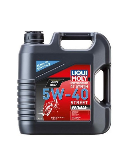 LIQUI-MOLY alyva 5w40 4T Synth Street Race 4L