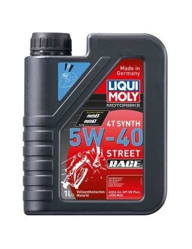LIQUI-MOLY alyva 5w40 4T Synth Street Race 1L