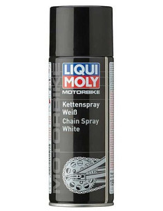 LIQUI-MOLY motorcycle chain lubricant (WHITE)