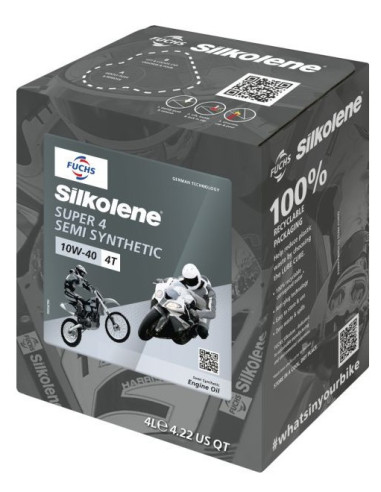 SILKOLENE SUPER 4 10W-40 4L