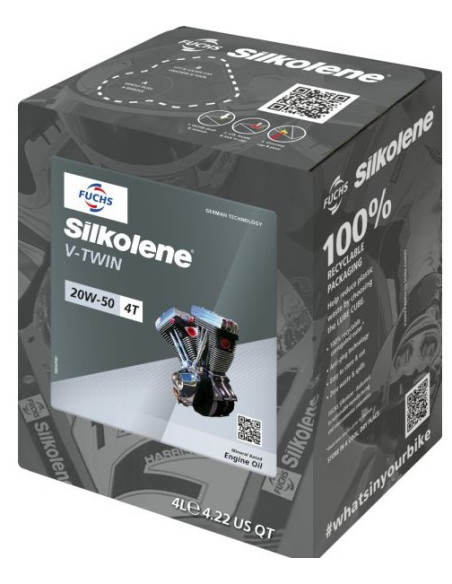SILKOLENE V-TWIN 20W-50 4L