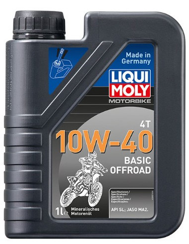 LIQUI-MOLY Mineral Oil 10W-40 Basic Offroad 4t 1l