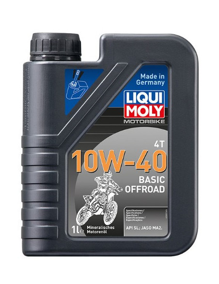 LIQUI-MOLY Mineral Oil 10W-40 Basic Offroad 4t 1l