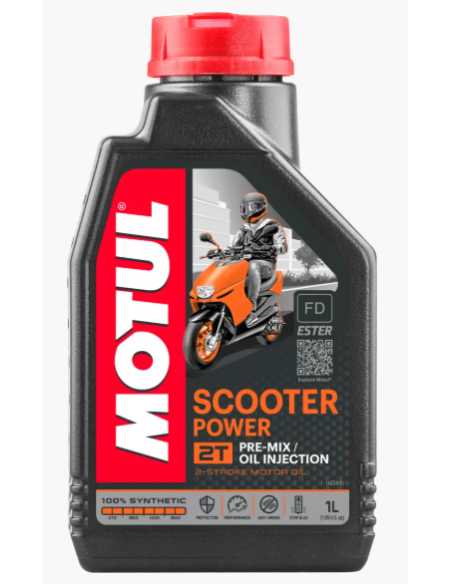 MOTUL SCOOTER POWER 2T 1L