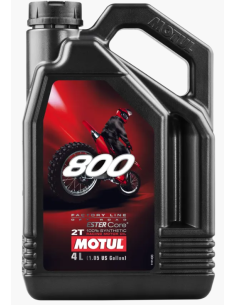 MOTUL 800 2T GAMYKLINĖS LINIJOS BEKELĖS ALYVA 4L