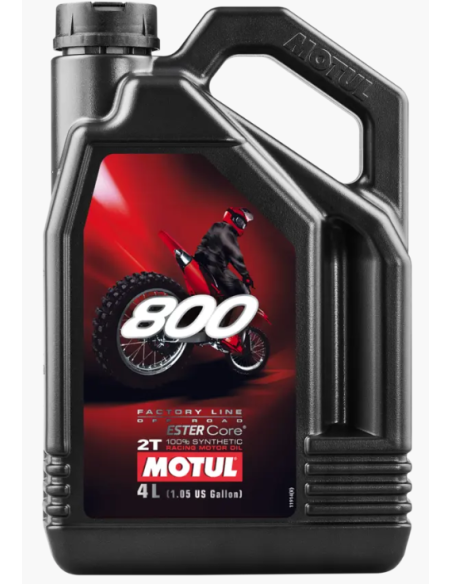MOTUL 800 2T GAMYKLINĖS LINIJOS BEKELĖS ALYVA 4L
