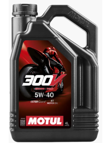 MOTUL 300V 5W40 OLEJ FABRYCZNY 4T 4L