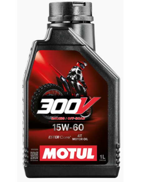MOTUL 300V 15W60 GAMYKLINĖ LINIJA OFF ROAD 4T ALYVA 1L
