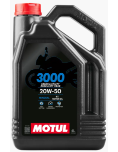 MOTUL 3000 20W50 4T OIL 4L