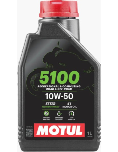 MOTUL 5100 10W50 4T ALYVA 1L