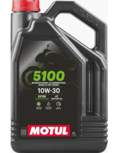 MOTUL 5100 10W30 4T OIL 4L