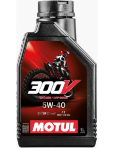 MOTUL 300V 5W40 OLEJ FABRYCZNY OFF ROAD 4T 1L