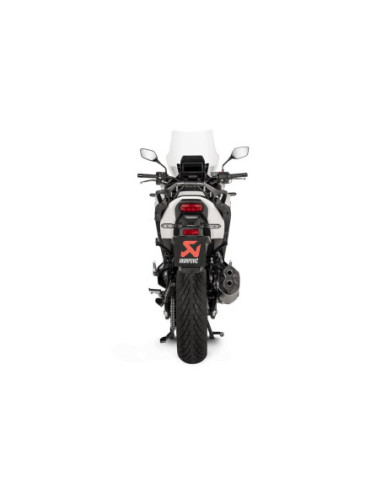 SLIP-ON LINE MUFFLER TITANIUM CARBON END CAP