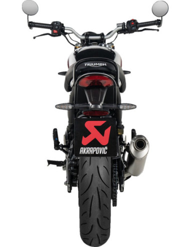 DUSLINTUVO SLIP-ON TI TRIUMPH SPEED 400 / SCRAMBLER 400X