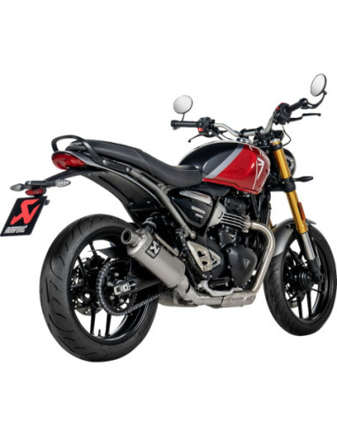 DUSLINTUVO SLIP-ON TI TRIUMPH SPEED 400 / SCRAMBLER 400X