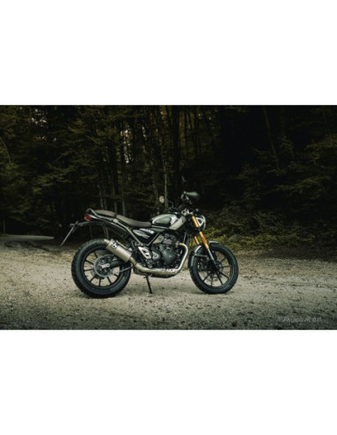 DUSLINTUVO SLIP-ON TI TRIUMPH SPEED 400 / SCRAMBLER 400X