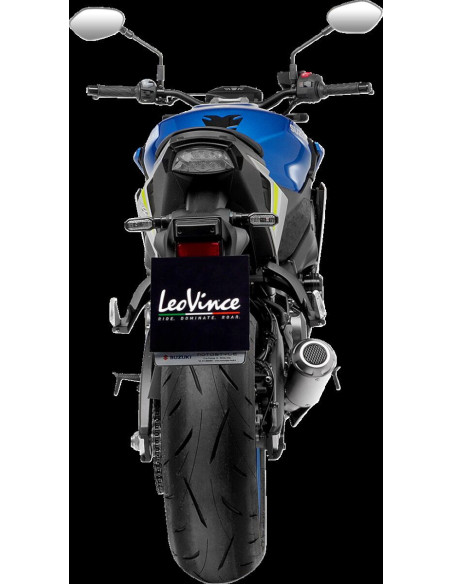 MUFFLER LV-10 STAINLESS STEEL ECE