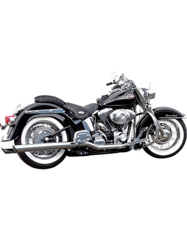 MUFFLER SLASH CUT FOR TRUE DUALS CHROME