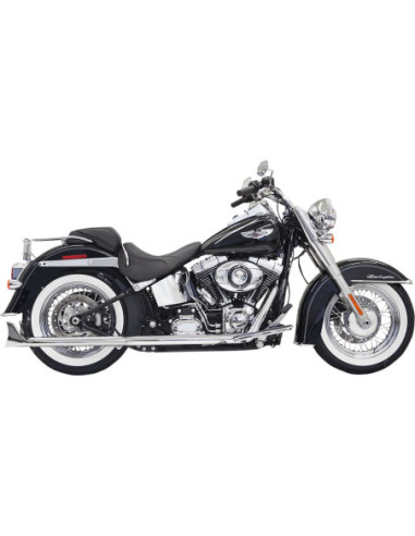 MUFFLER TRUE DUALS WITH 30" LONG 2-1/4" FISHTAIL MUFFLERS (NO BAFFLE)