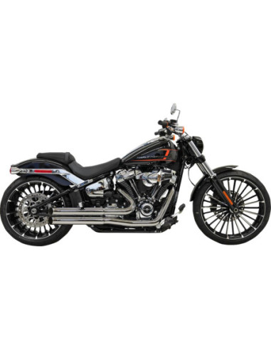 EXHAUST SYSTEM PRO STREET TURN OUT CHROME