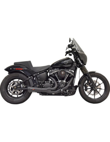 Wydech 2:1 Road Rage 2 Ripper Short 49C Black M8 Softail
