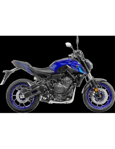 EXHAUST LV-10 CARBON YAMAHA R7 MT-07 XSR