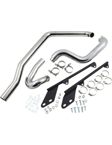 HEADER POWER CURVE TRUE-DUAL CROSSOVER CHROME
