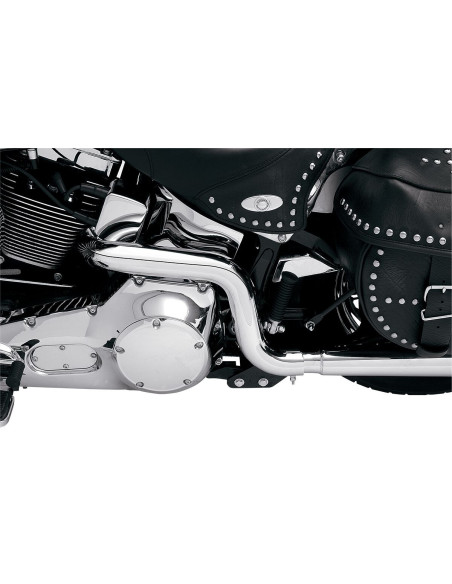 KRZYWA MOCY HEADER TRUE-DUAL CROSSOVER CHROME
