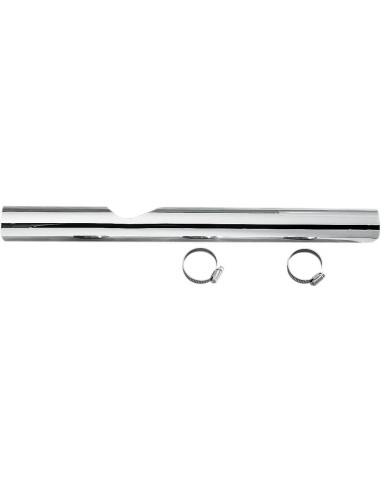 RIGHT HEAT SHIELD CHROME 22"