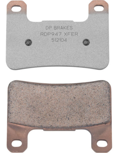 BRAKE PAD RDP X-RACE TITANIUM HIGH FRICTION ROAD-RACING