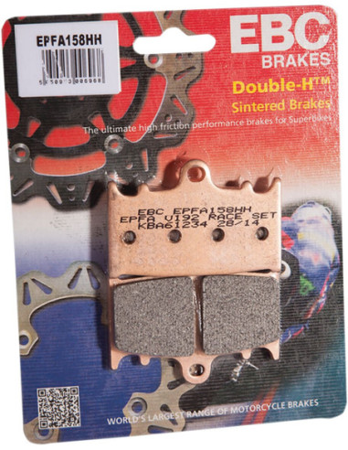 BRAKE PAD EPFA-HH SERIES SINTERED METAL