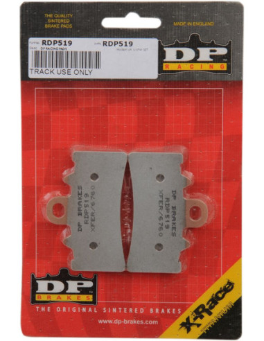 BRAKE PAD SINTRDP RDP519