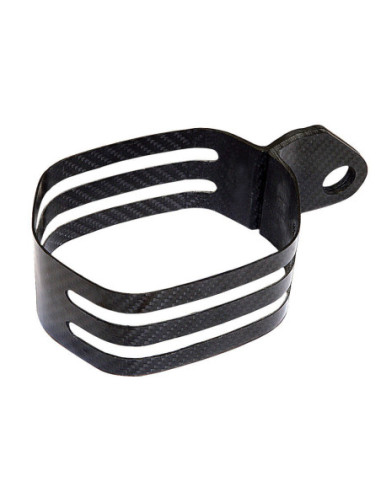 CLAMP MUFFLER CARBON TV1