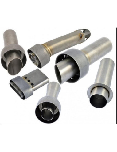 NOISE DAMPER/ DB-KILLER/ INSERT STAINLESS STEEL TUV264
