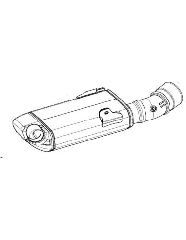 REPLACEMENT PRE-MUFFLER SS