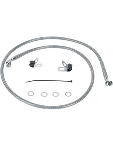 FRONT BRAKE LINE STAINLESS STEEL