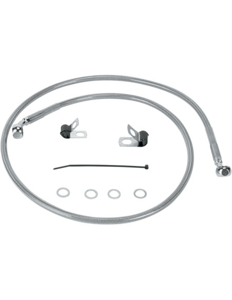 FRONT BRAKE LINE STAINLESS STEEL