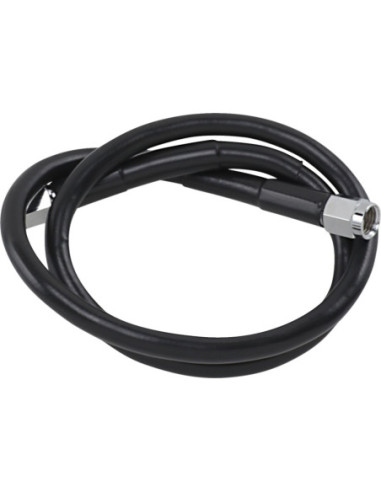 UNIVERSAL BRAKE LINE BLACK VINYL COATED STAINLESS STEEL DOT AN-3 26"