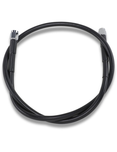 UNIVERSAL BRAKE LINE BLACK VINYL COATED STAINLESS STEEL DOT AN-3 34"