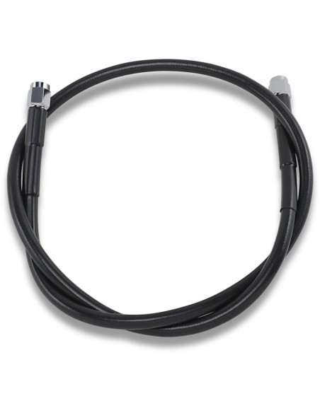 UNIVERSAL BRAKE LINE BLACK VINYL COATED STAINLESS STEEL DOT AN-3 34"