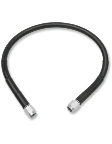 UNIVERSAL BRAKE LINE BLACK VINYL COATED STAINLESS STEEL DOT AN-3 34"