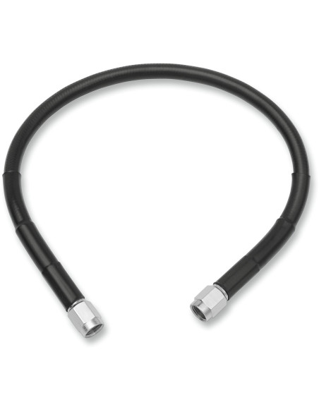 UNIVERSAL BRAKE LINE BLACK VINYL COATED STAINLESS STEEL DOT AN-3 34"