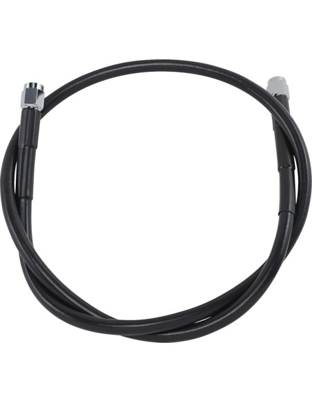 UNIVERSAL BRAKE LINE BLACK VINYL COATED STAINLESS STEEL DOT AN-3 34"