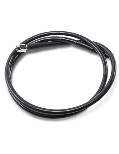 UNIVERSAL BRAKE LINE BLACK VINYL COATED STAINLESS STEEL DOT AN-3 43"