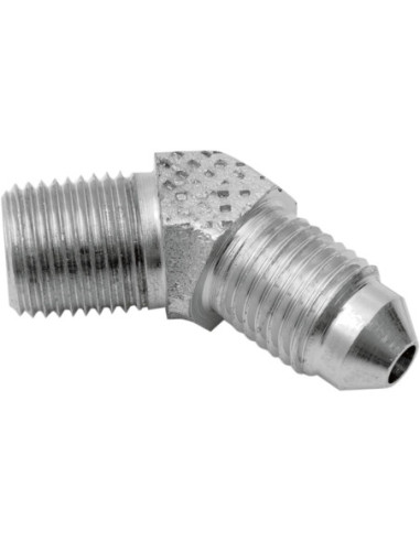 ADAPTER FITTING AN-3X1/8" 45 CHROME