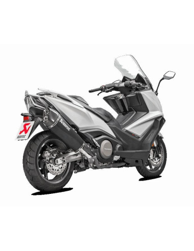 MUFFLER SS BLK KYM AK550