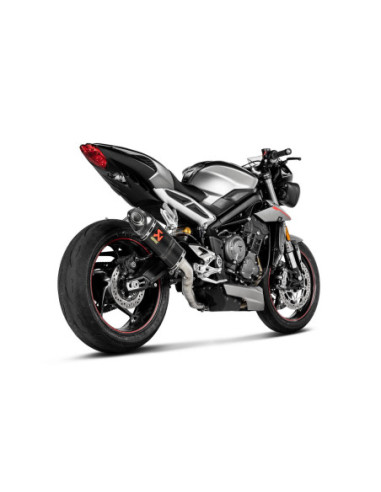 MUFFLER CF STREET TRIPLE